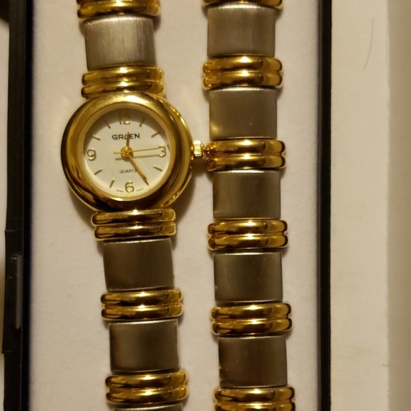 Gruen Watch and Bracelet set - Picture 2 of 3